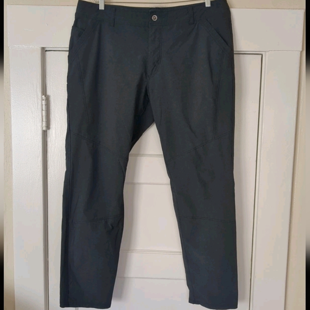 Kuhl‎ Deceptr Pants Sz 40 Charcoal Black Straight Leg 40X31